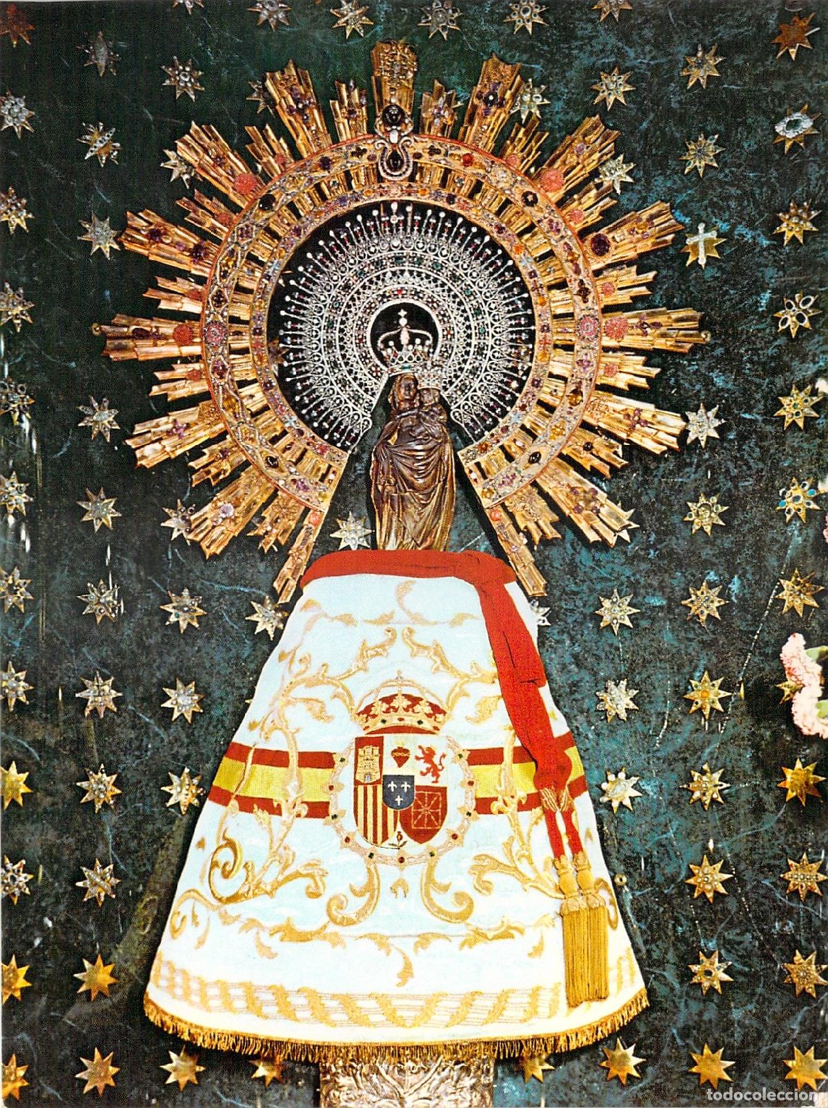 Postales: Postal de la Virgen del Pilar en Zaragoza