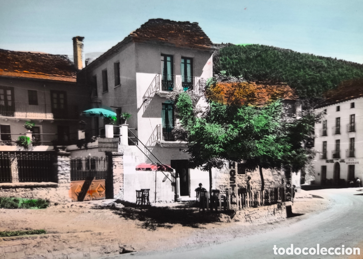 Postales: BROTO POSTAL FOTOGR&Aacute;FICA COLOREADA HUESCA C. 1955