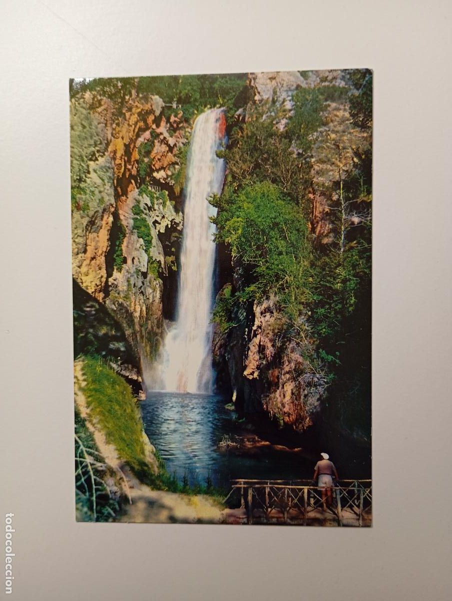 Postales: POSTAL DE MONASTERIO DE PIEDRA. CASCADA DE LA COLA DEL CABALLO. TDKP30M