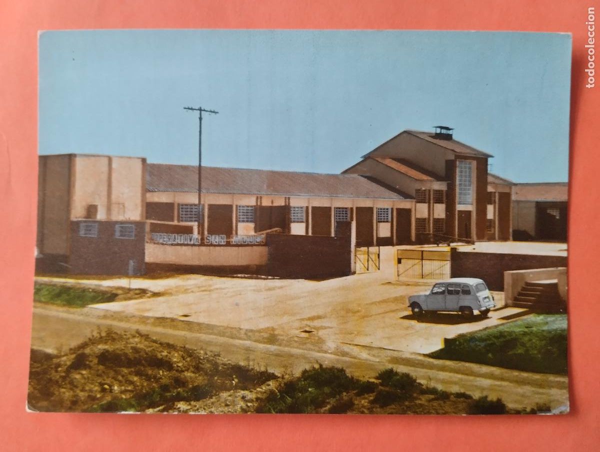 Postales: FUENTES DE EBRO ZARAGOZA. COOPERATIVA SAN MIGUEL. ..RENAULT 4..