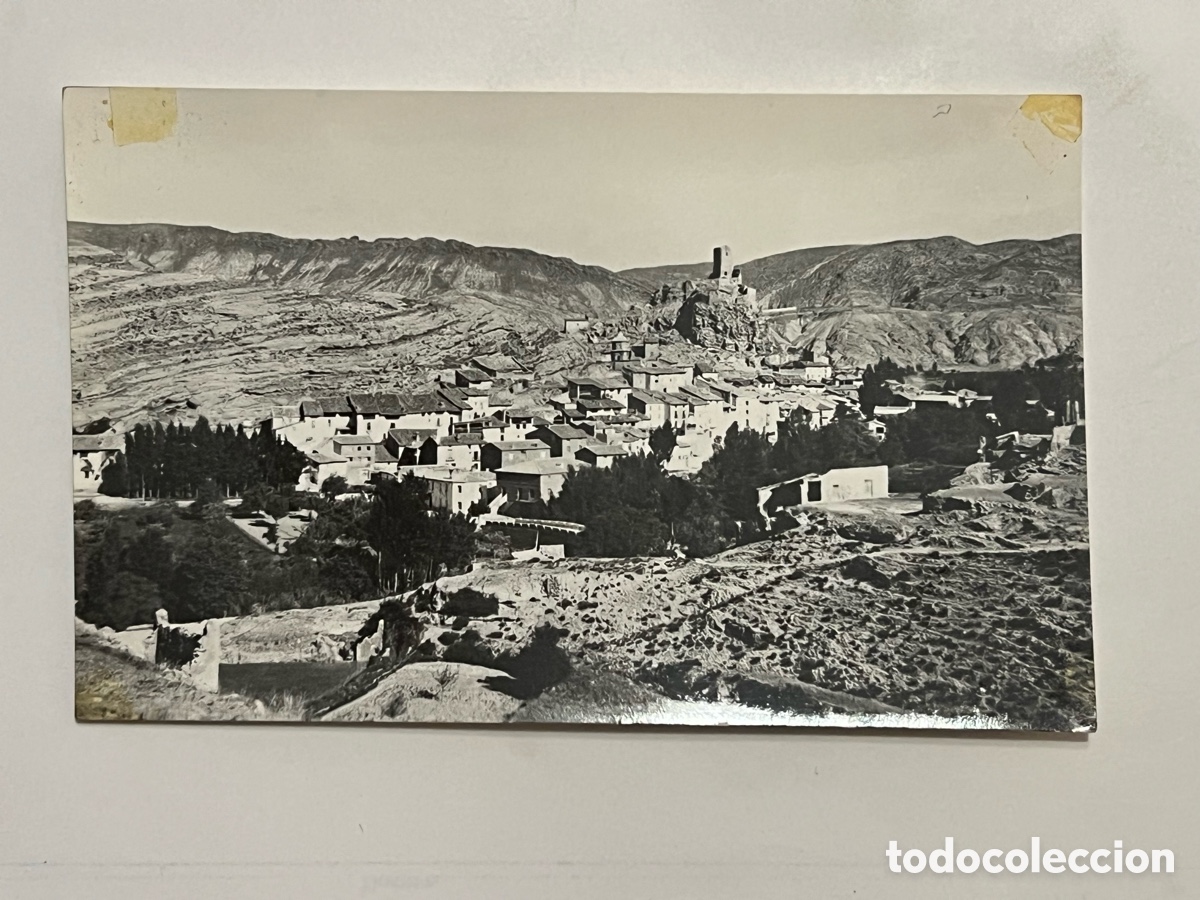 Postales: VILLEL (Teruel) Postal, Vista parcial del pueblo.. Edic., Dory (h.1960?) S/C