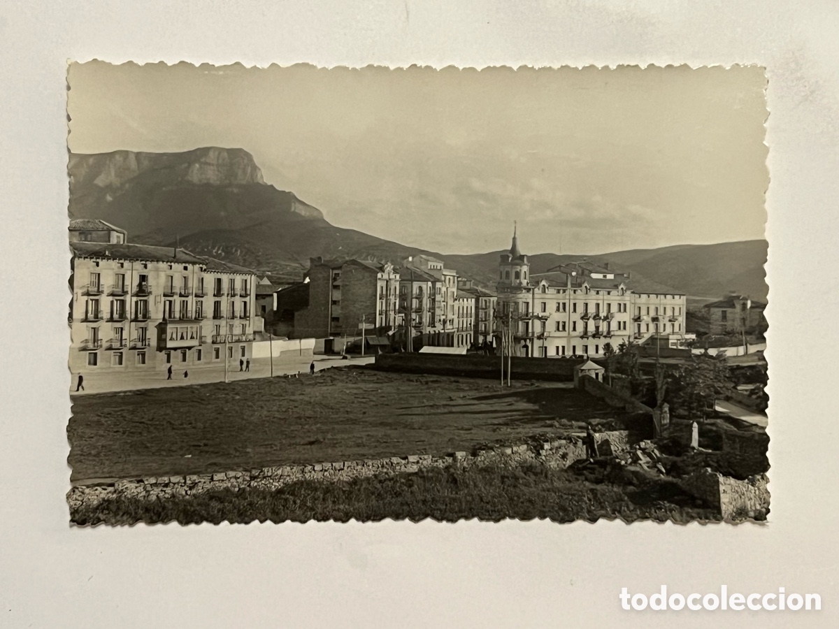 Postales: JACA (Huesca) Postal No.3, Vista parcial. Ed.,Centro de Iniciativas y Turismo (h.1950?) S/C