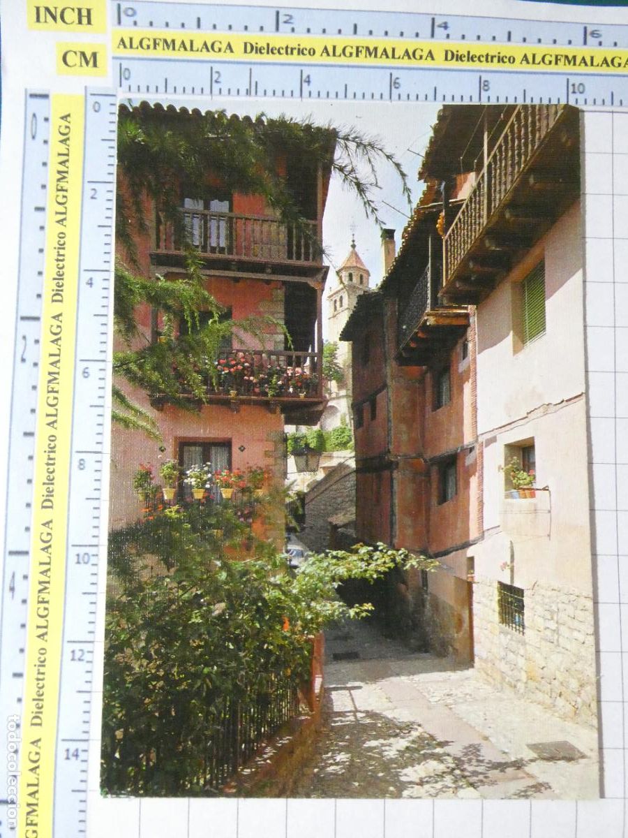 Postales: POSTAL DE TERUEL. A&Ntilde;O 1976 ALBARRAC&Iacute;N CALLA EXCELENT&Iacute;SIMA DIPUTACI&Oacute;N 35 SICILIA. 1427