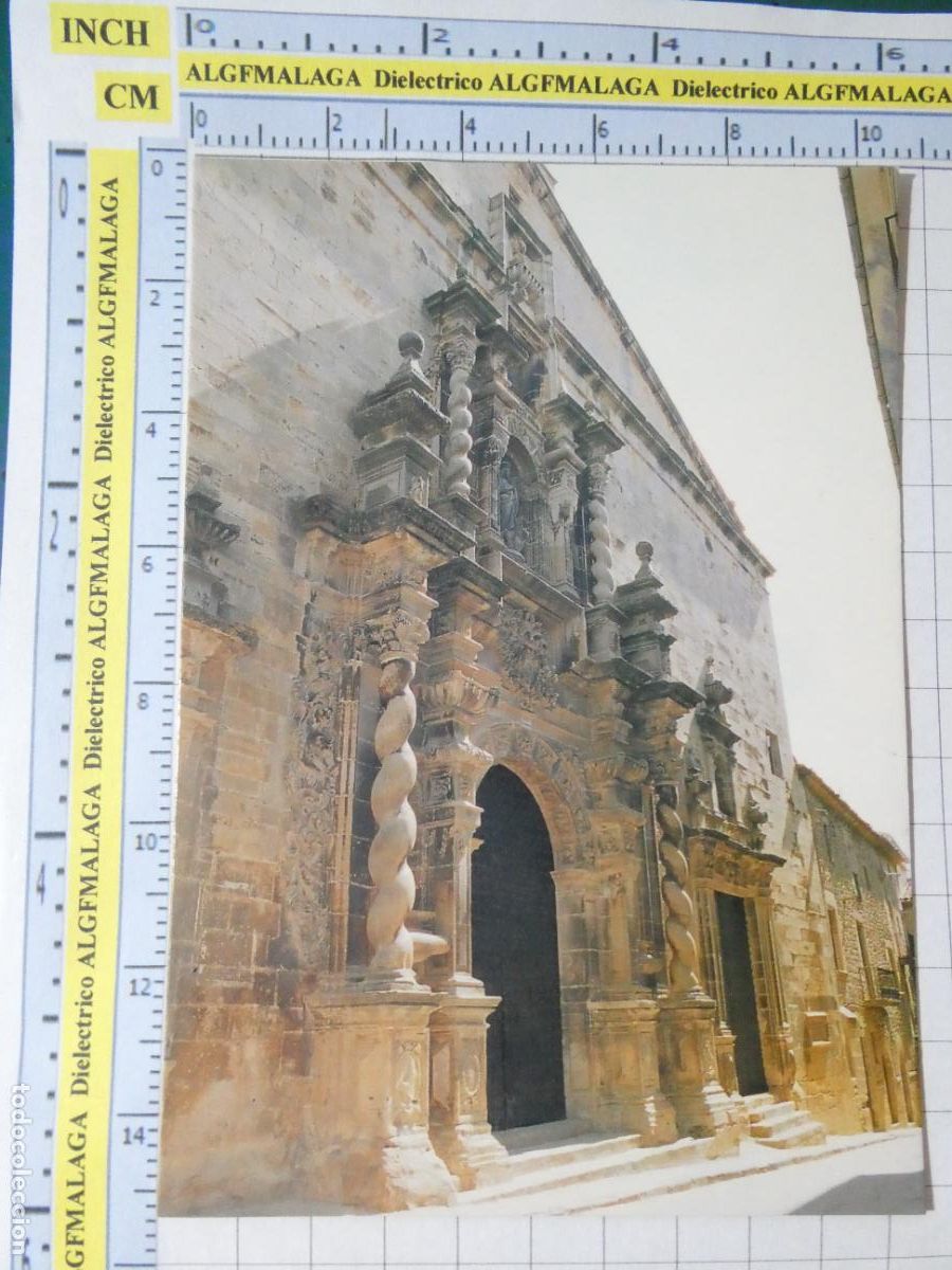 Postales: POSTAL DE TERUEL. A&Ntilde;O 1996. CALACEITE IGLESIA PARROQUIAL. CARMEN ORT&Iacute;. 1442