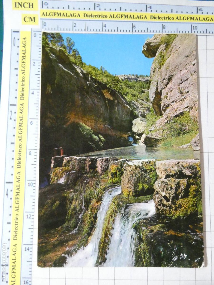Postales: POSTAL DE TERUEL. A&Ntilde;O 1971. NACIMIENTO DEL R&Iacute;O PITARQUE. 3 JDP 1445
