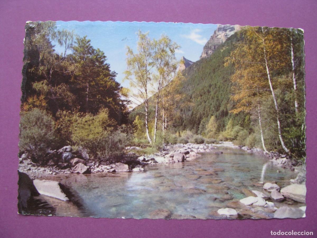Postales: POSTAL DE PIRINEO ARAGONESES. PARQUE NACIONAL DE ORDESA. GARCIA GARRABELLA. CIRCULADA
