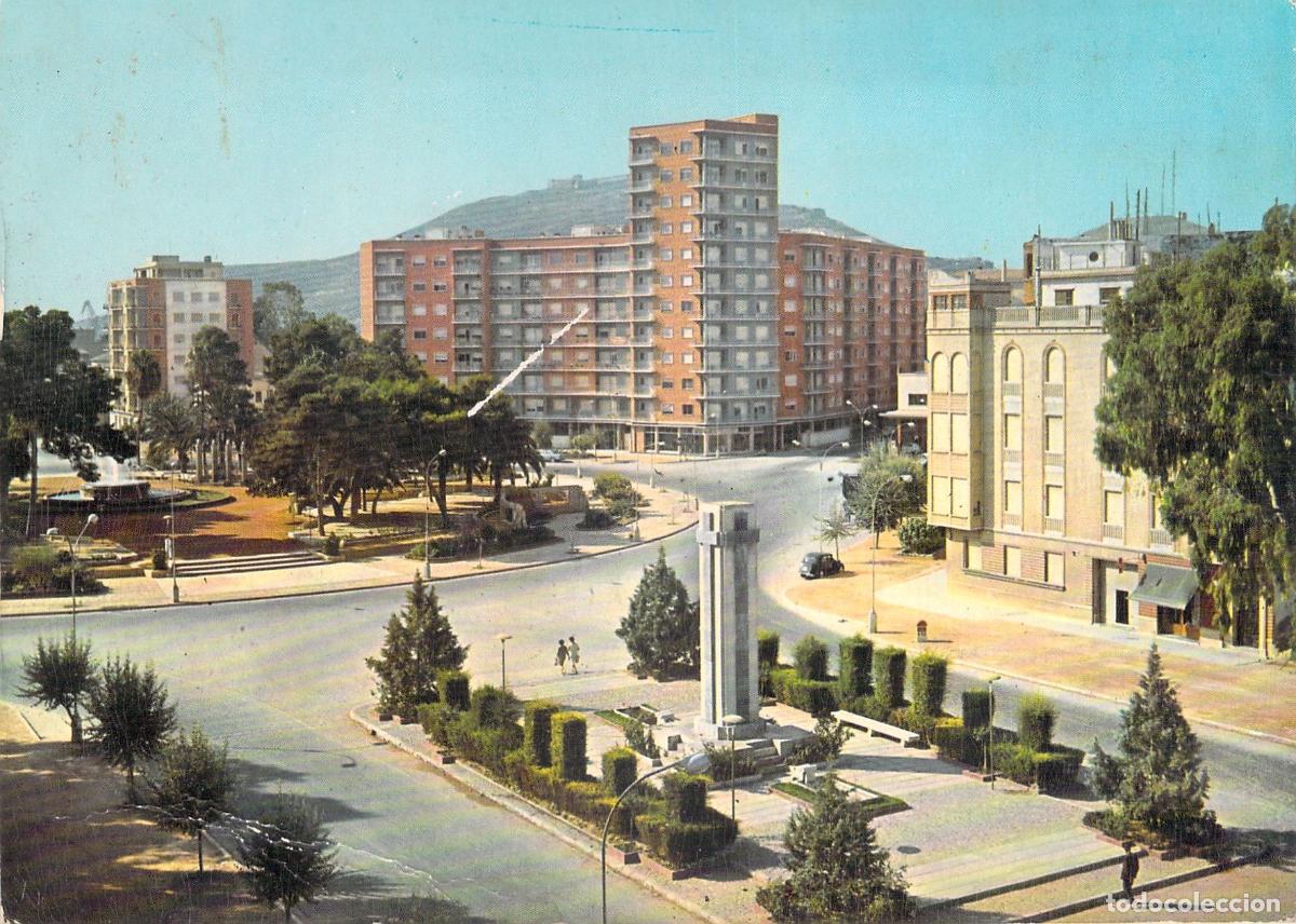 Postales: Postal de la Plaza de los Ca&iacute;dos en Zaragoza