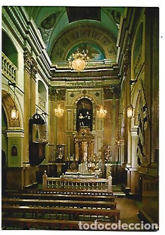 Postales: INTERIOR DE LA IGLESIA DE SAN JOSE DE CALASANZ.- PERALTA DE LA SAL / HUESCA
