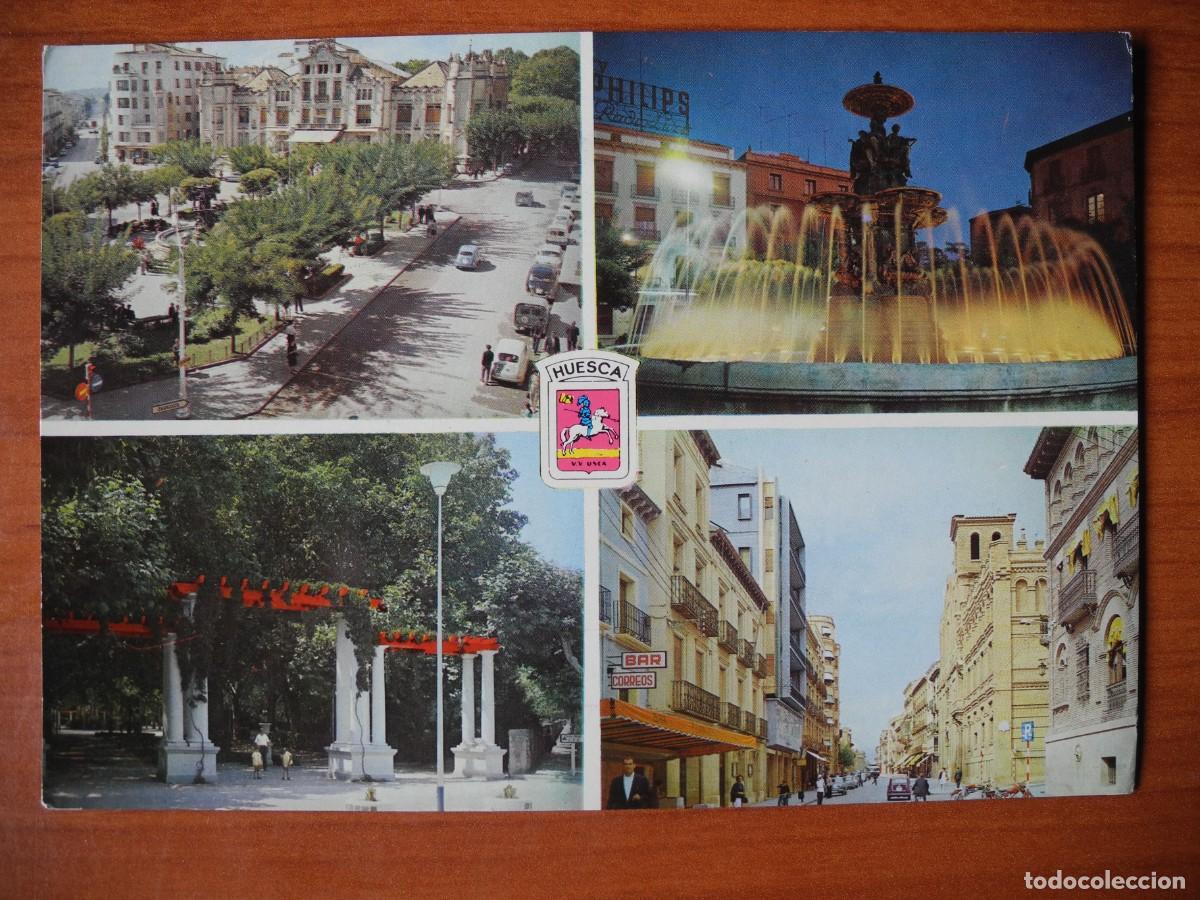 Postales: Huesca. Diversas vistas n. 2014. Nueva