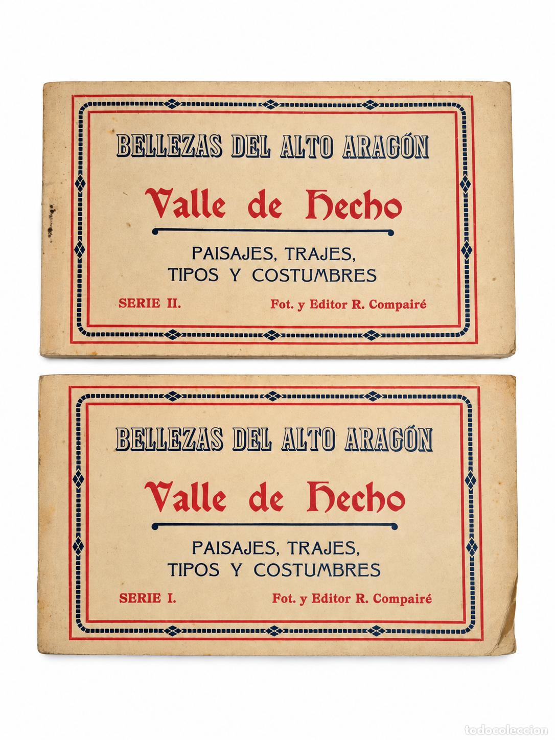 Postais: &Aacute;lbum de Postales Antiguas - Bellezas del Alto Arag&oacute;n - Valle de Hecho (Huesca, Arag&oacute;n)
