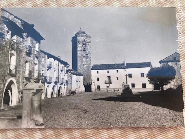 Postales: Ainsa. Huesca. N&ordm; 6. Iglesia y Plaza de Espa&ntilde;a. Ed, Sicilia. Postal sin circular