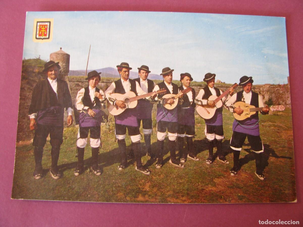 Postales: POSTAL DE PIRINEO ARAGONES. JACETANIA TIPICA. RONDALLA ANSOTANA. ESCUDO DE ORO.