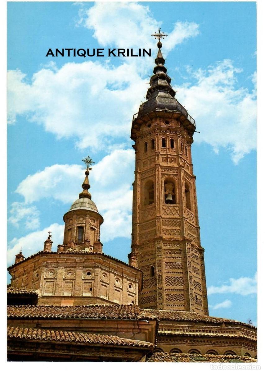 Postales: CALATAYUD N&ordm; 5 COLEGIATA DE SANTA MARIA / G. GARRABELLA / SIN FRANQUEAR