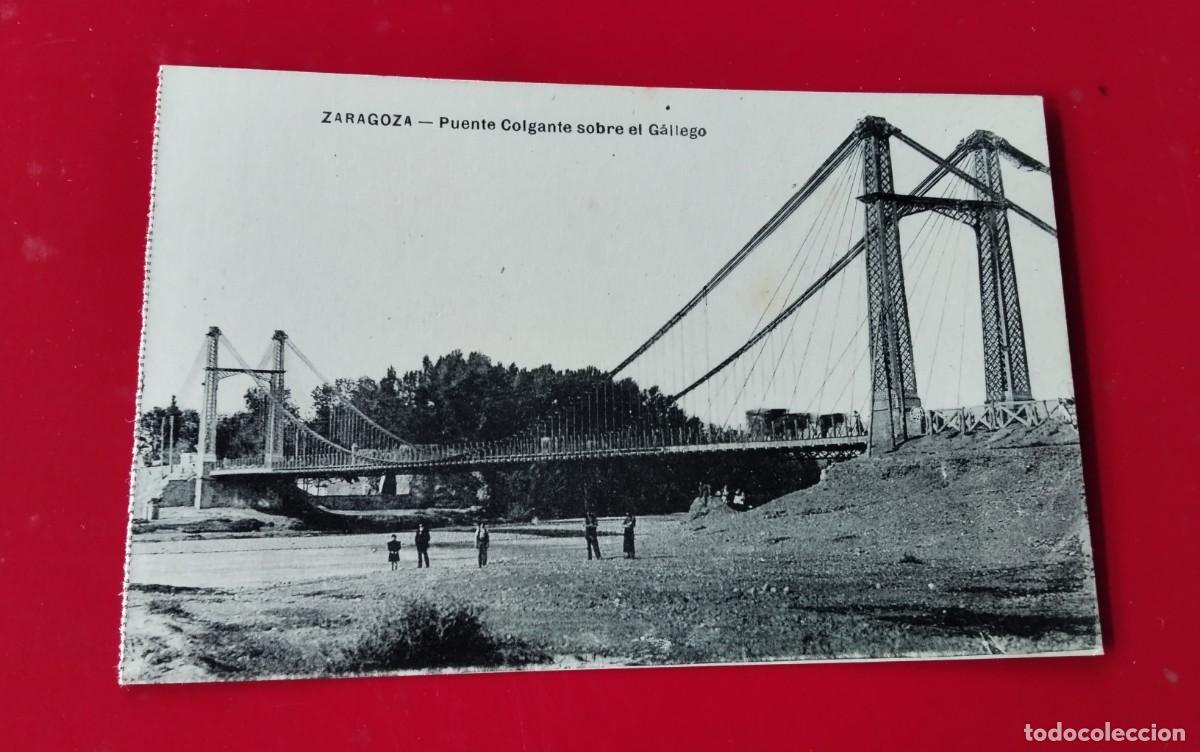 Postales: ZARAGOZA , POSTAL ANTIGUA , BLANCO Y NEGRO - Foto 2