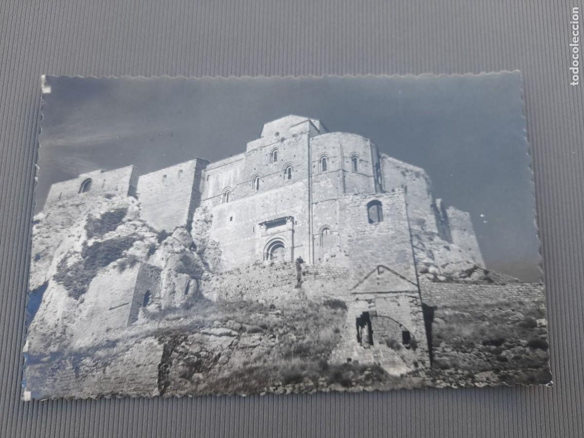Postales: Postal castillo de loarre -2- vista parcial, sicilia circulada 1961