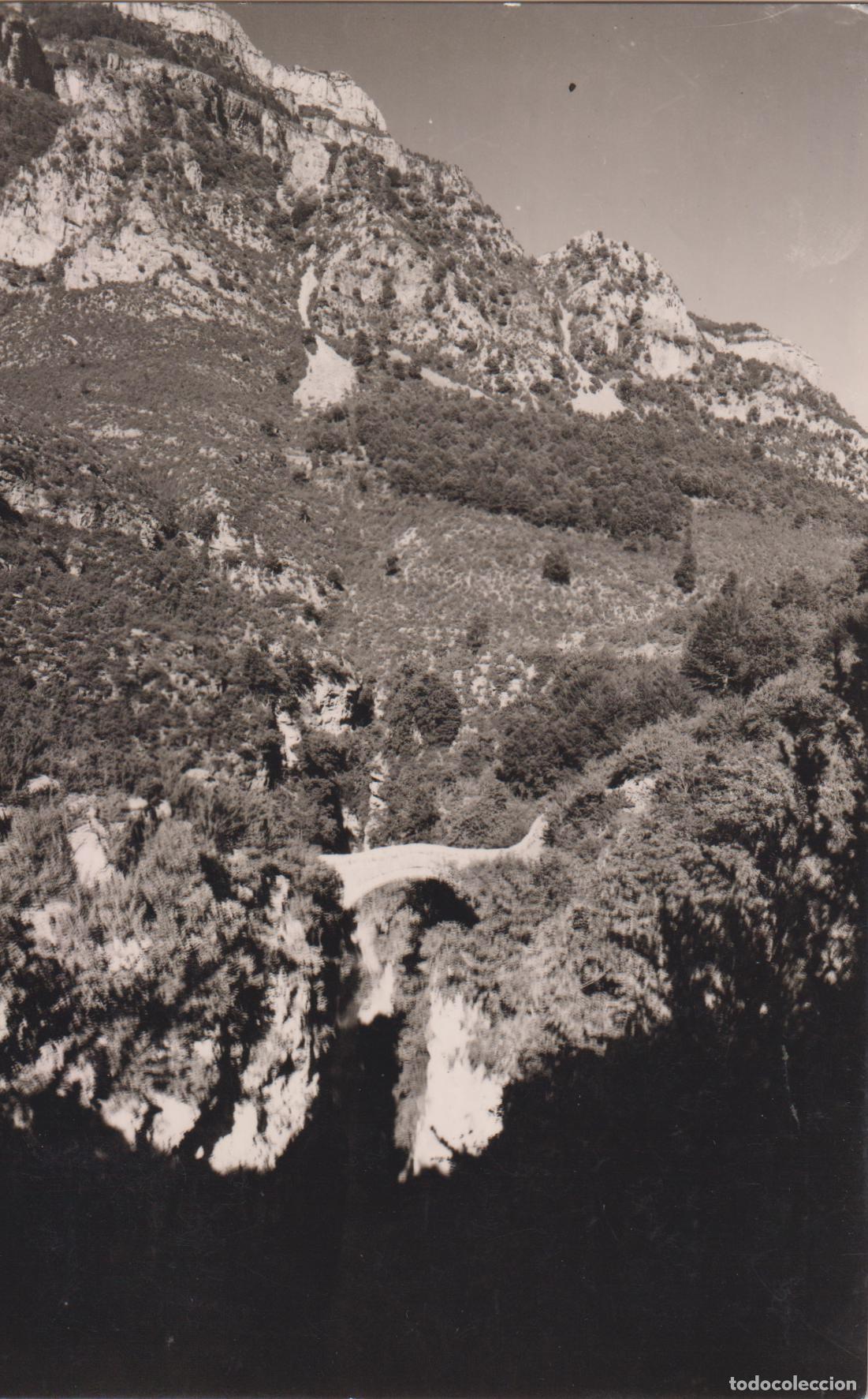 Postales: A&Ntilde;ISCLO, PUENTE DE SANGONS - EDICIONES SICILIA N&ordm;11 - CIRCULADA 1963