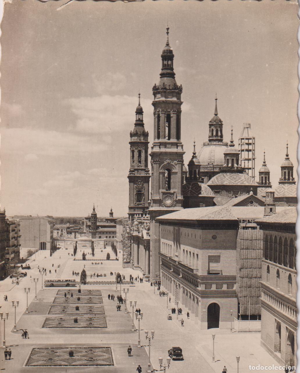Postales: ZARAGOZA, PLAZA DE LAS CATEDRALES - EDICIONES ARRIBAS N&ordm;382 - S/C