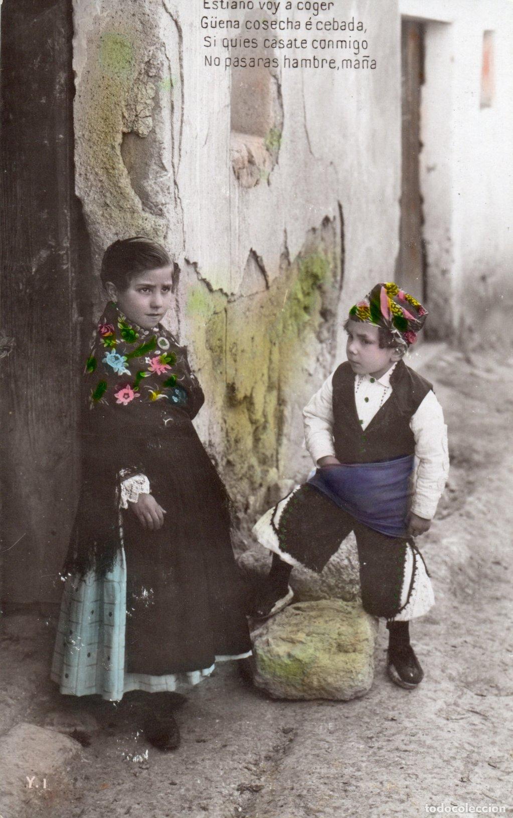 Cartoline: PRECIOSA POSTAL - PAREJA DE ENAMORADOS - ERNESTO (MADRID)