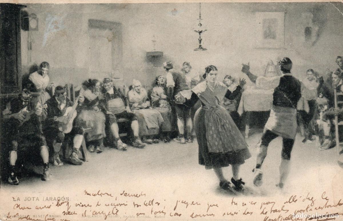 Postales: PRECIOSA POSTAL - LA JOTA - ARAGON - HAUSER Y MENET