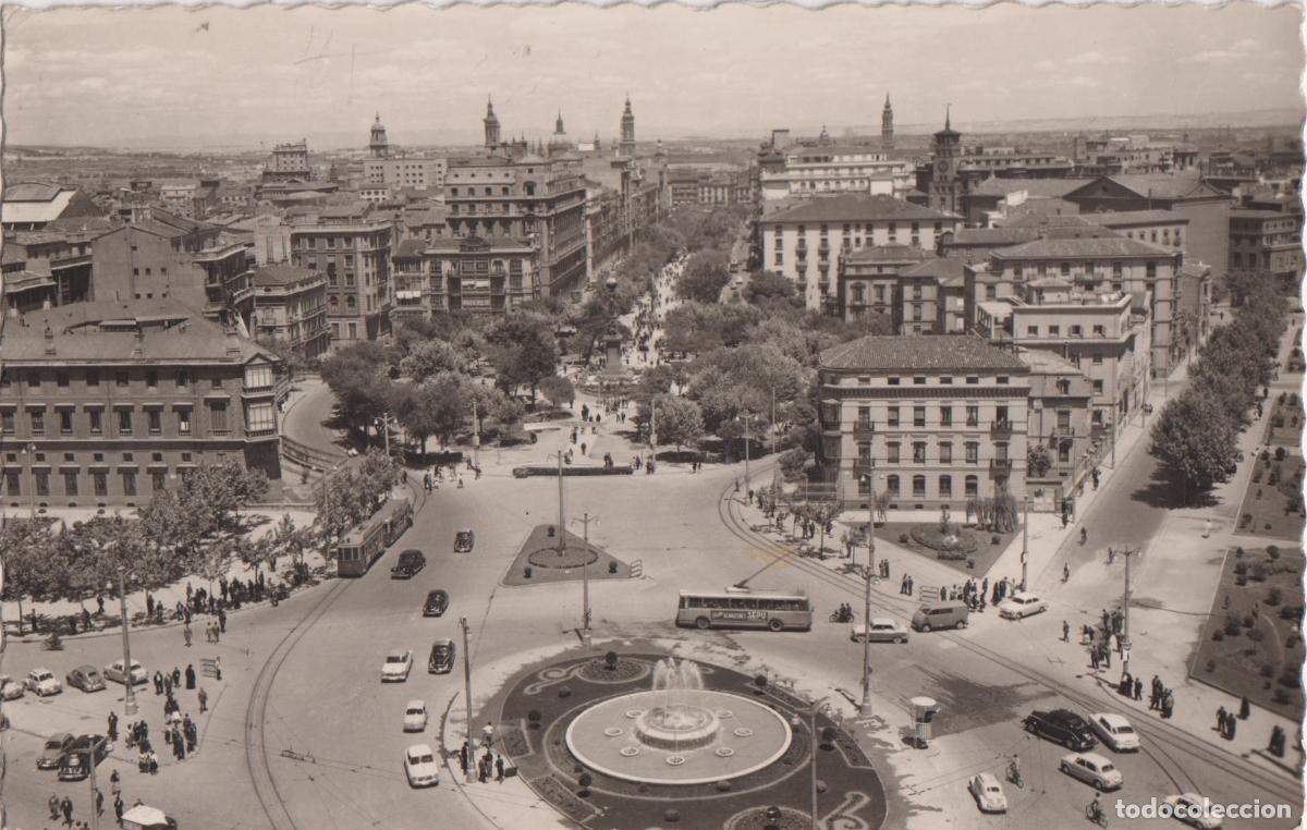 Postales: ZARAGOZA, VISTA PARCIAL - GARCIA GARRABELLA - CIRCULADA