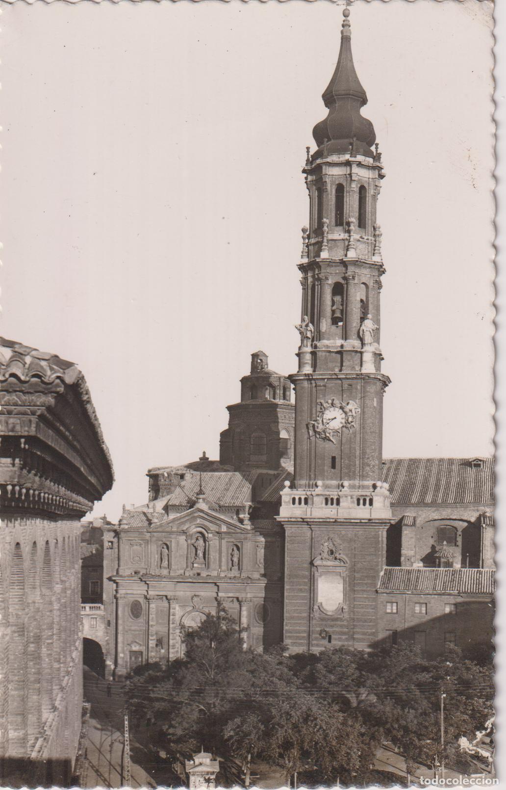 Postales: ZARAGOZA, CATEDRAL DE LA SEO - ED.GARCIA GARRABELLA N&ordm;25 - ESCRITA