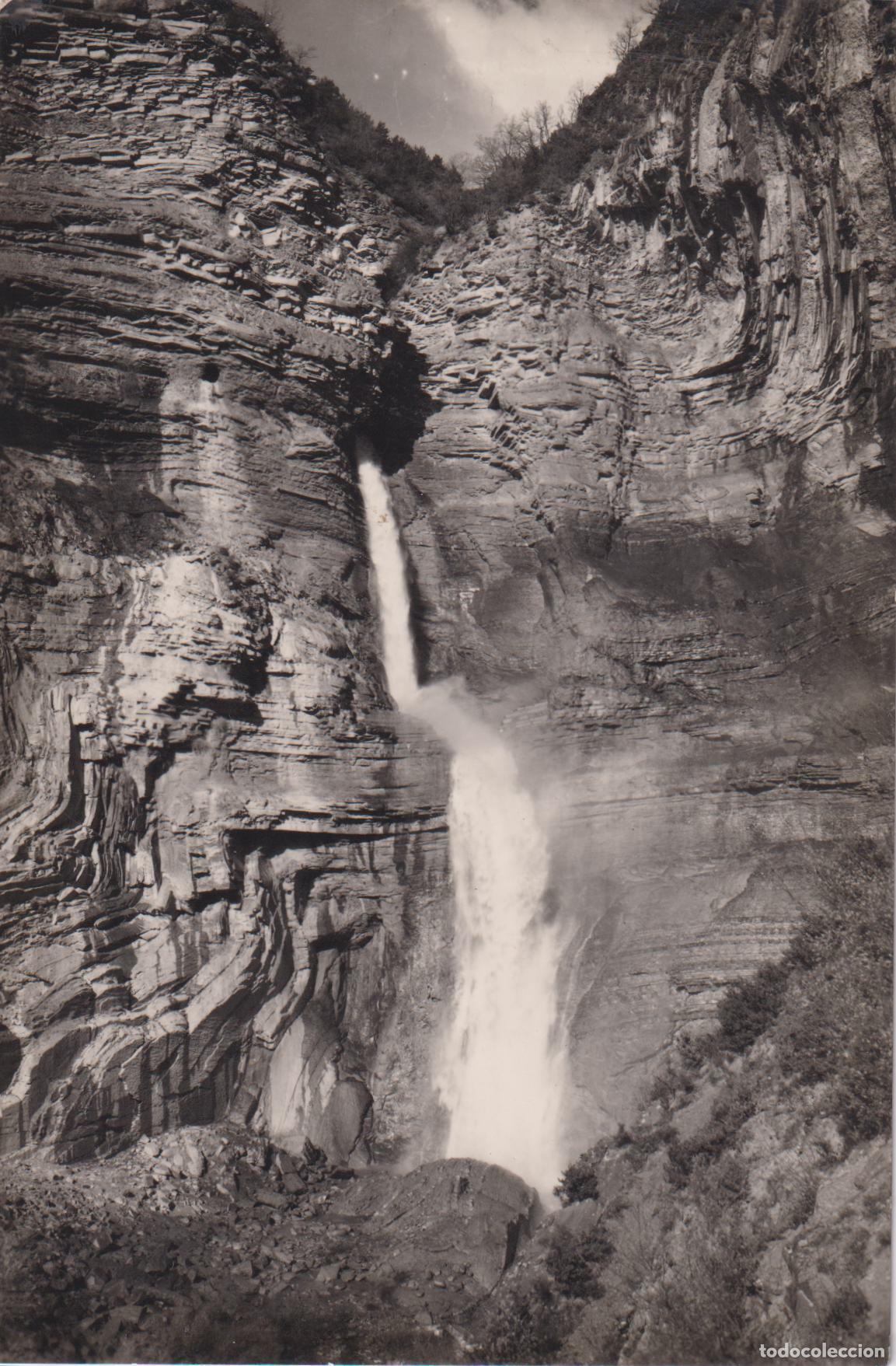 Postales: BROTO (ARAGON) CASCADA DE SORROSAL - EDICIONES SICILIA N&ordm;7 - S/C
