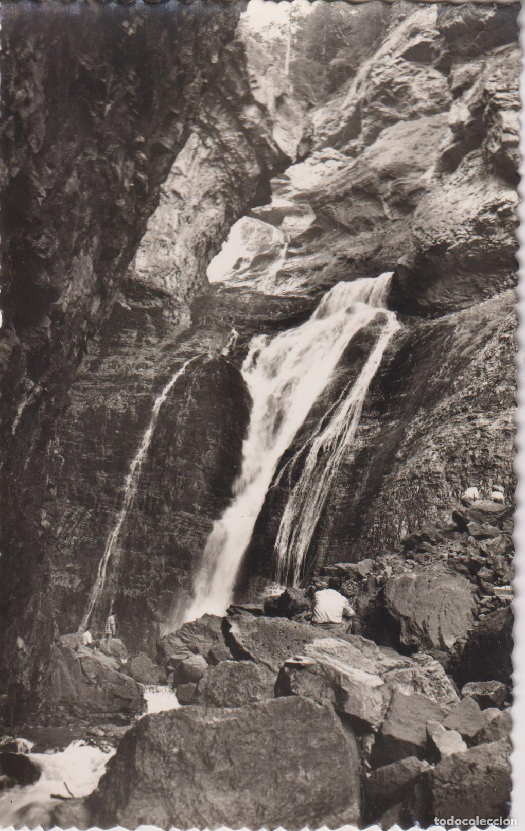 Postales: PARQUE NACIONAL DE ORDESA, CASCADA DEL ESTRECHO - EDICIONES SICILIA N&ordm;71 - S/C