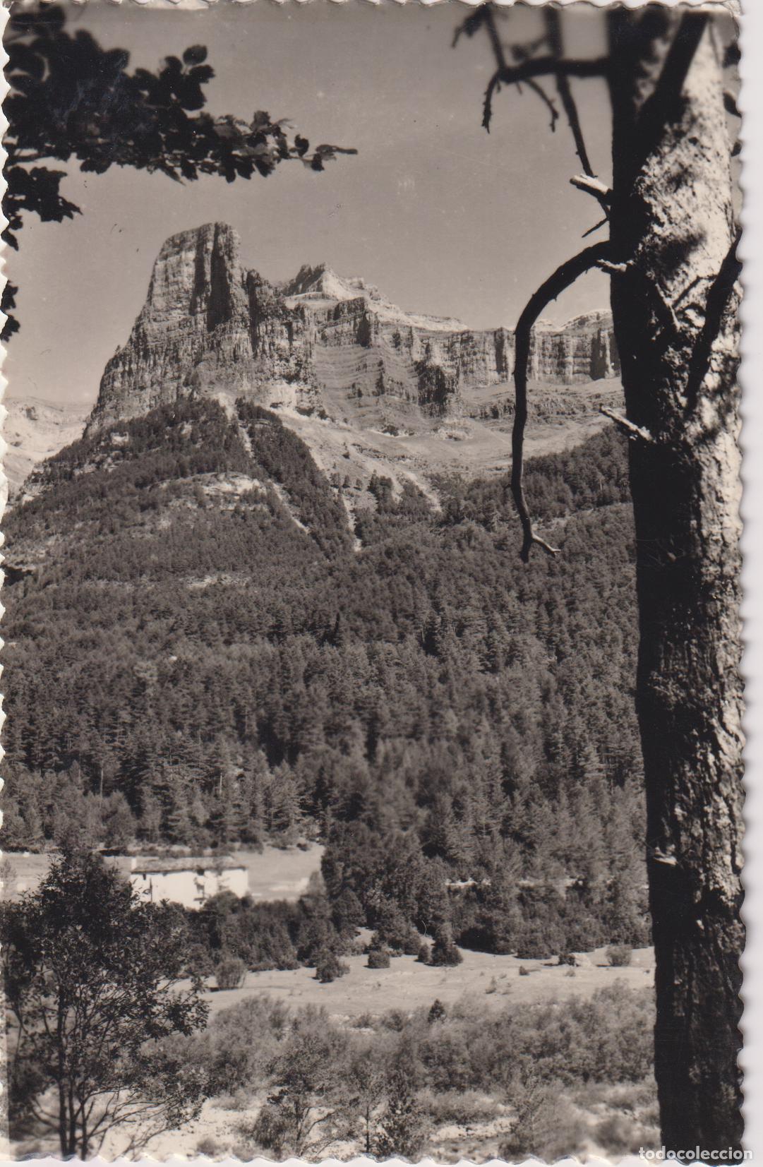 Postales: PARQUE NACIONAL DE ORDESA, TOZAL DEL MALLO - EDICIONES SICILIA N&ordm;56 - CIRCULADA 1960
