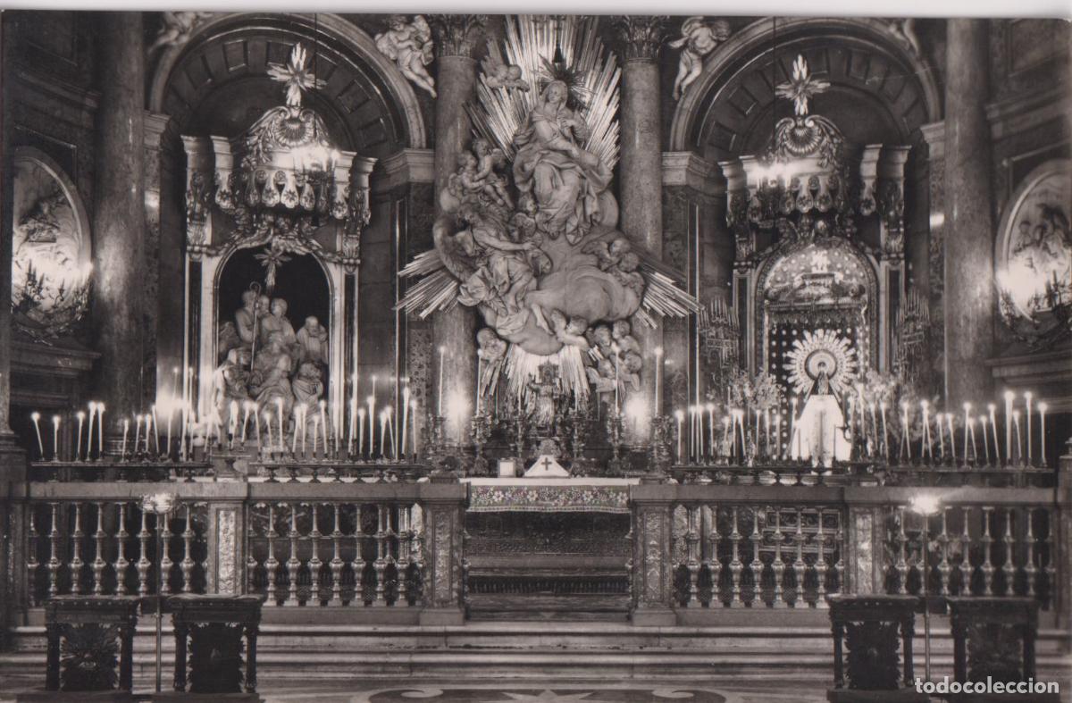 Postales: ZARAGOZA, SANTA CAPILLA DE LA VIRGEN DEL PILAR - ED.GARCIA GARRABELLA - S/C