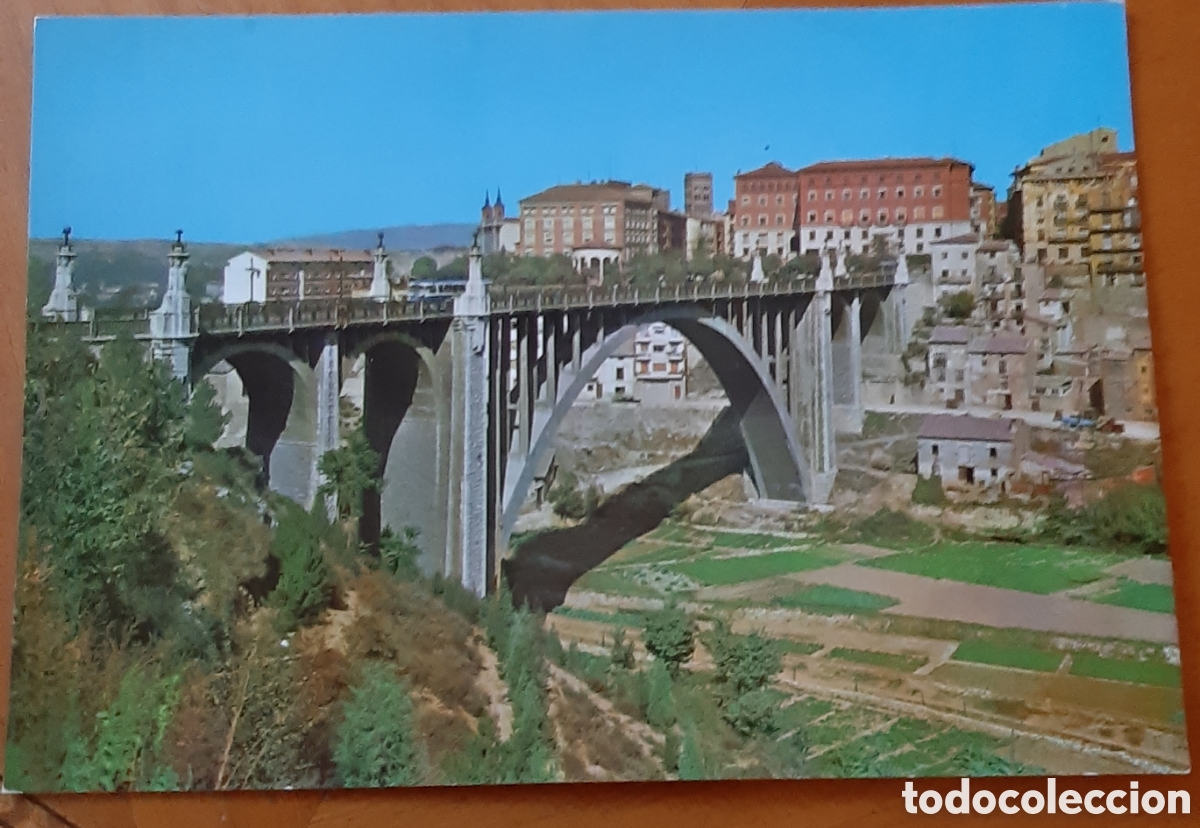 Postales: Postal Teruel. Viaducto y vista parcial. Sin escribir. R10268
