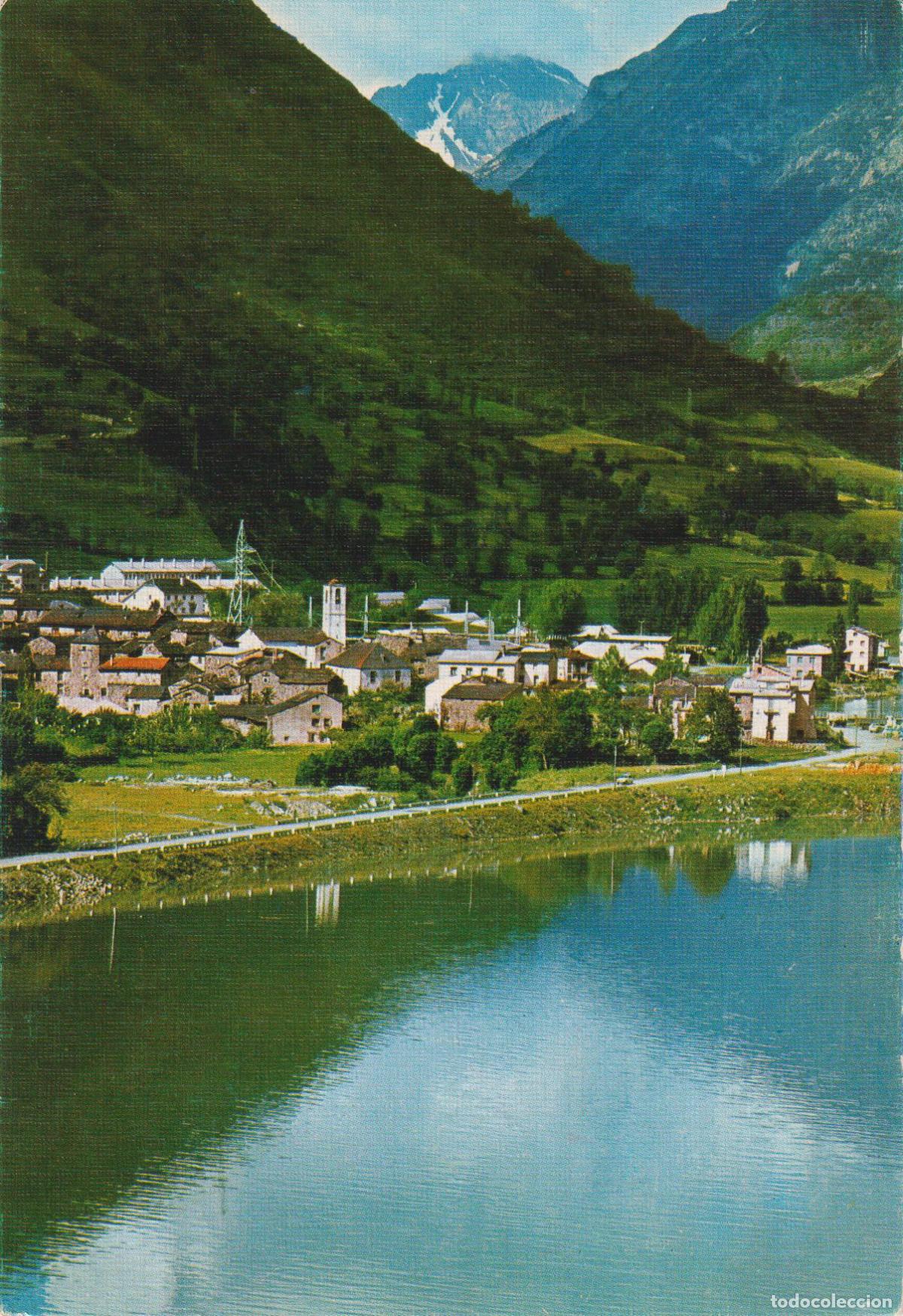 Postales: ERISTE (HUESCA) VISTA PARCIAL Y EMBALSE - EDICIONES SICILIA N&ordm;6 - S/C