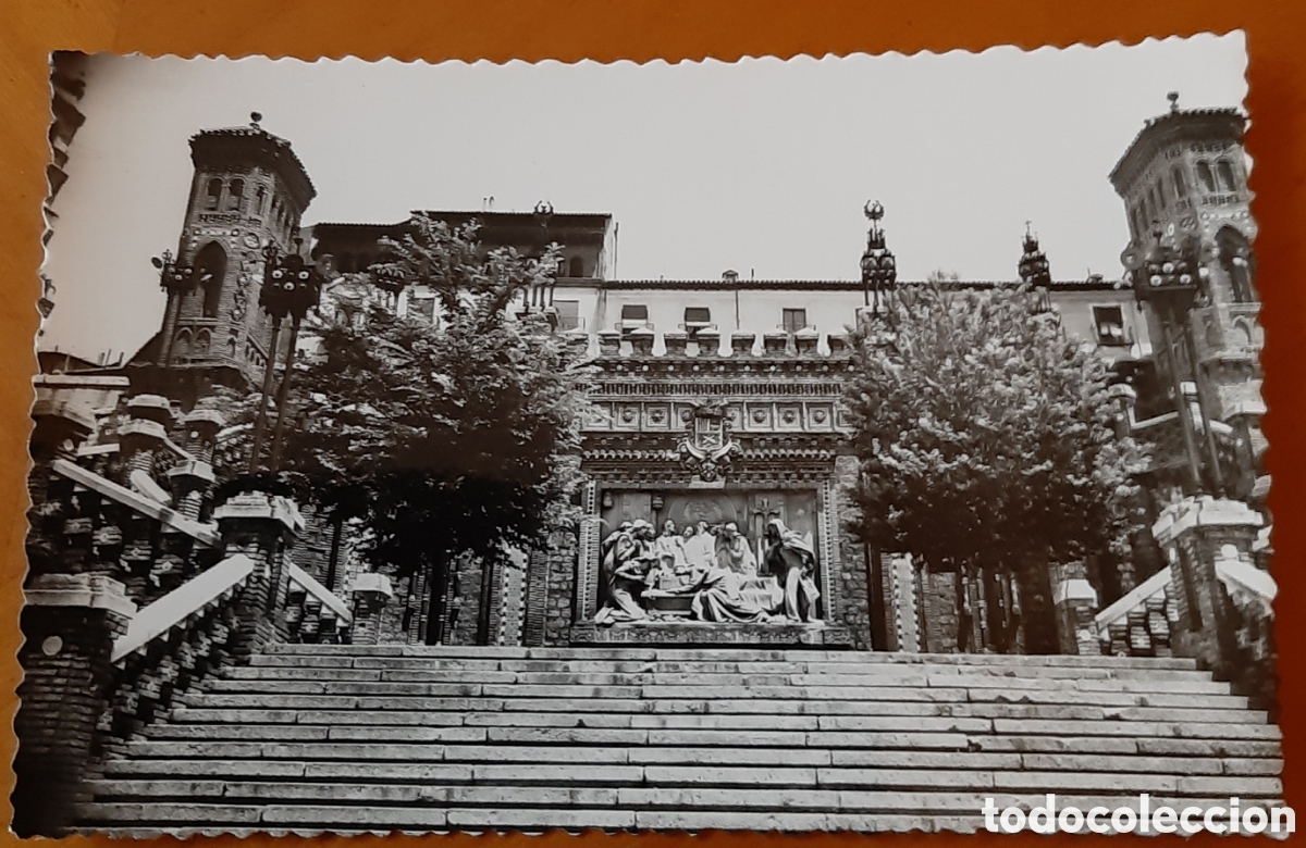 Postales: Postal Teruel. Vista parcial de la Escalinata. Sin escribir. R10276