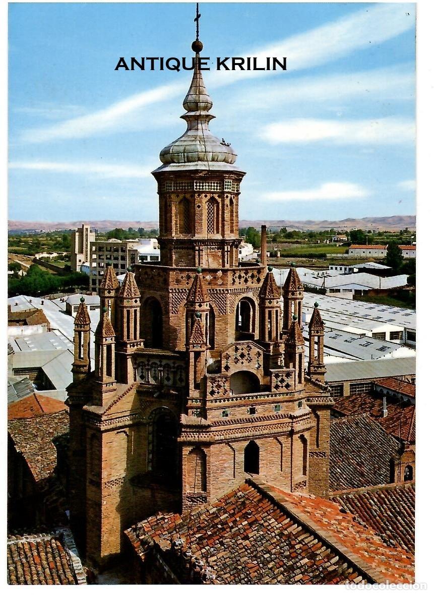 Postales: TARAZONA N&ordm; 18 CATEDRAL , CIMBORRIO / EDICIONES SICILIA / SIN FRANQUEAR PERO ESCRITA DORSO