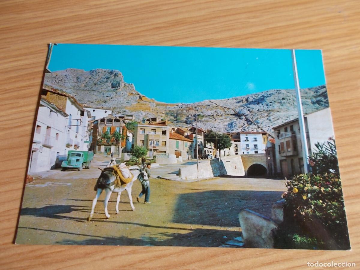 Postales: CASTELLOTE --TERUEL -- PLAZA DE ESPA&Ntilde;A