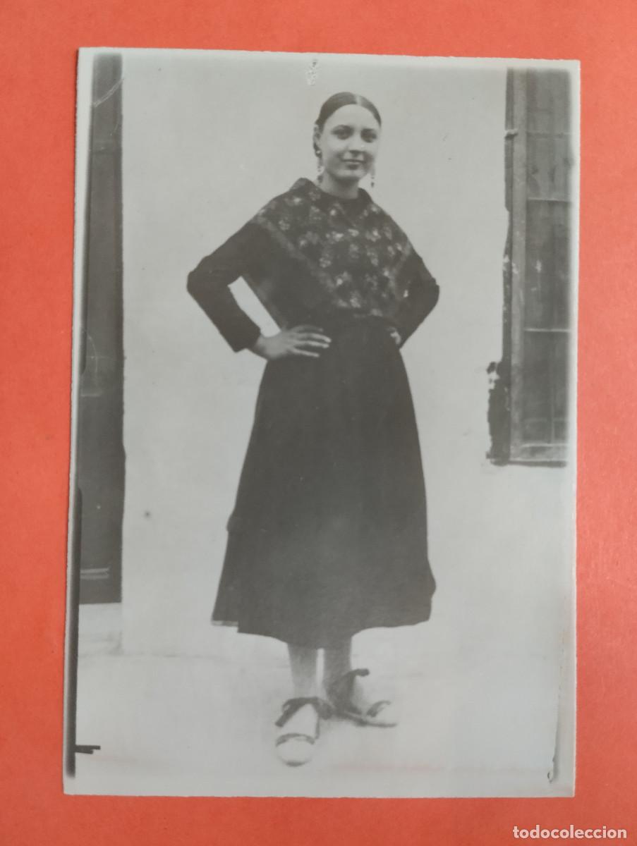Postcards: POSTAL FOTOGRAFICA TRAJE TIPICO BAJO ARAGON A&Ntilde;O 1931 BATURRA