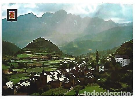 Postales: VISTA GENERAL. CONTRALUZ.- (VALLE DE TENA).- PANTICOSA / HUESCA
