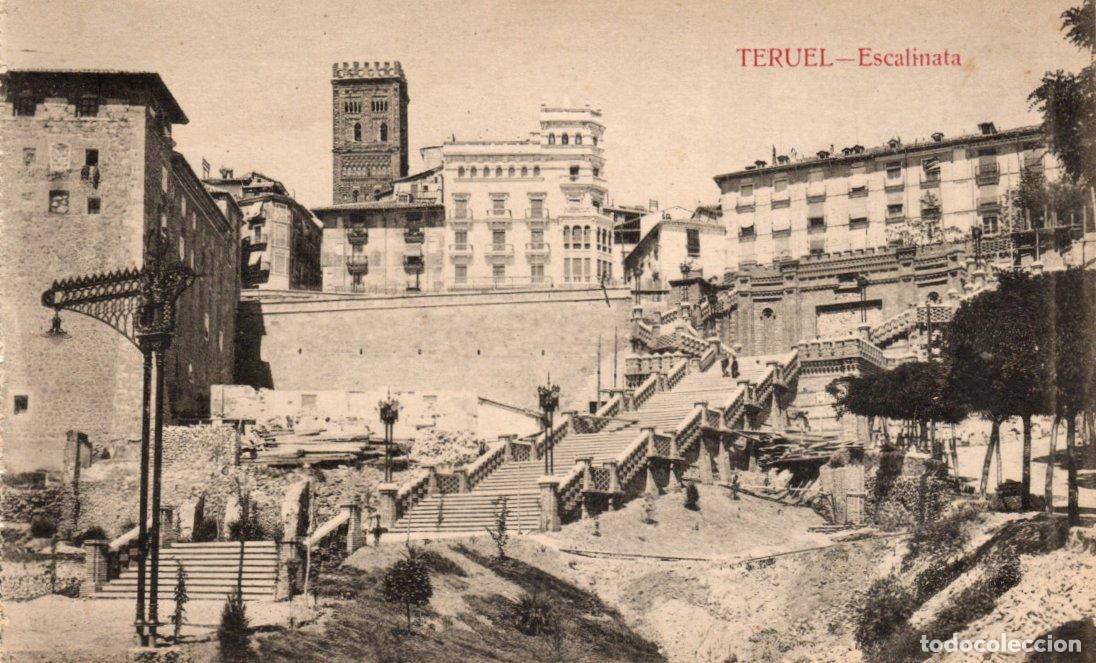 Postais: BONITA POSTAL - TERUEL - ESCALINATA