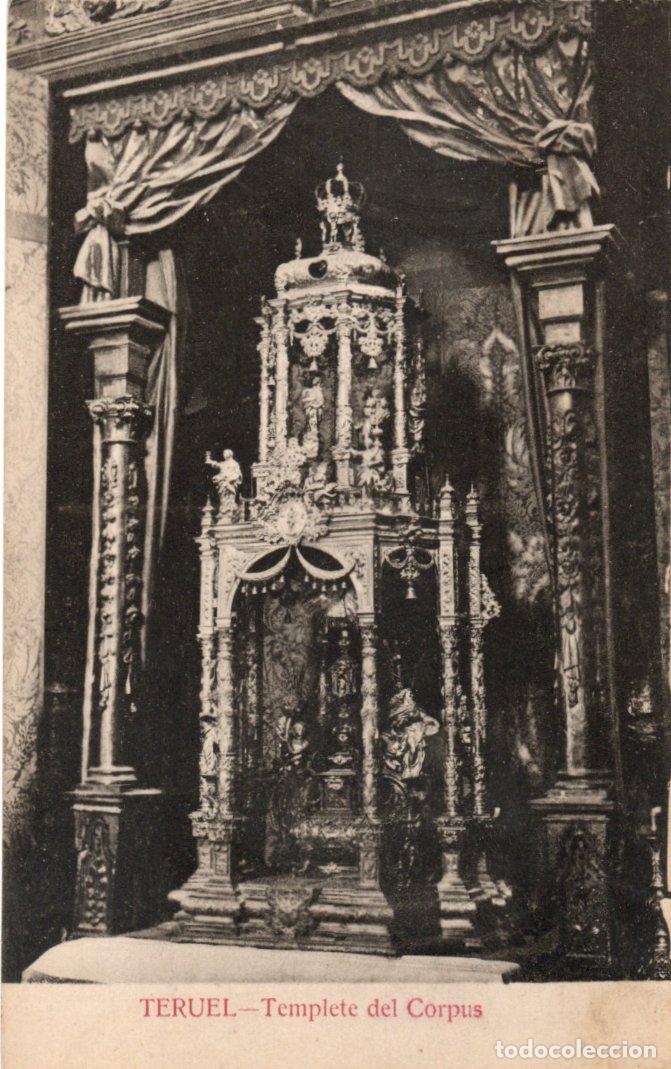 Cartoline: BONITA POSTAL - TERUEL - TEMPLETE DEL CORPUS