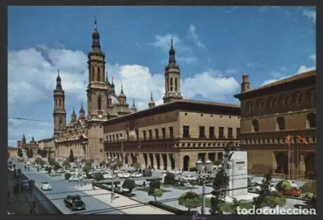 Cartoline: Zaragoza *Plaza...* Ed. Sicilia n&ordm; 6. Nueva.