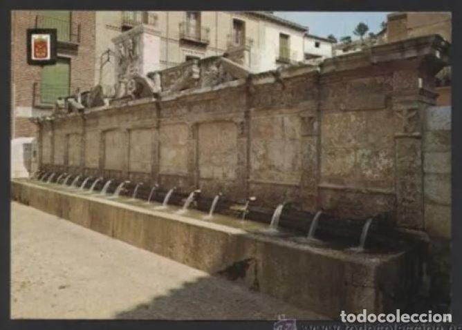 Postales: Daroca *Fuente...* Ed. Fisa n&ordm; 5. Circulada.