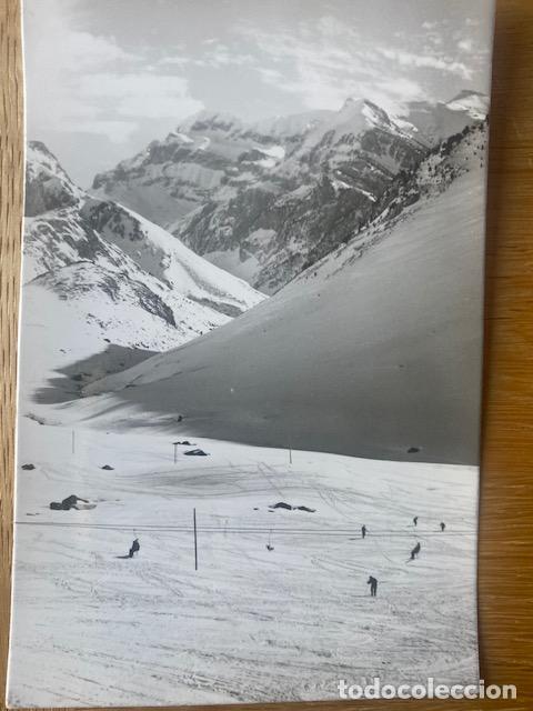Postkarten: Canfranc - Candanchu. N&ordm; 50 Pista del Tobazo y Collarada. Ed. Sicilia. Escrita 1961