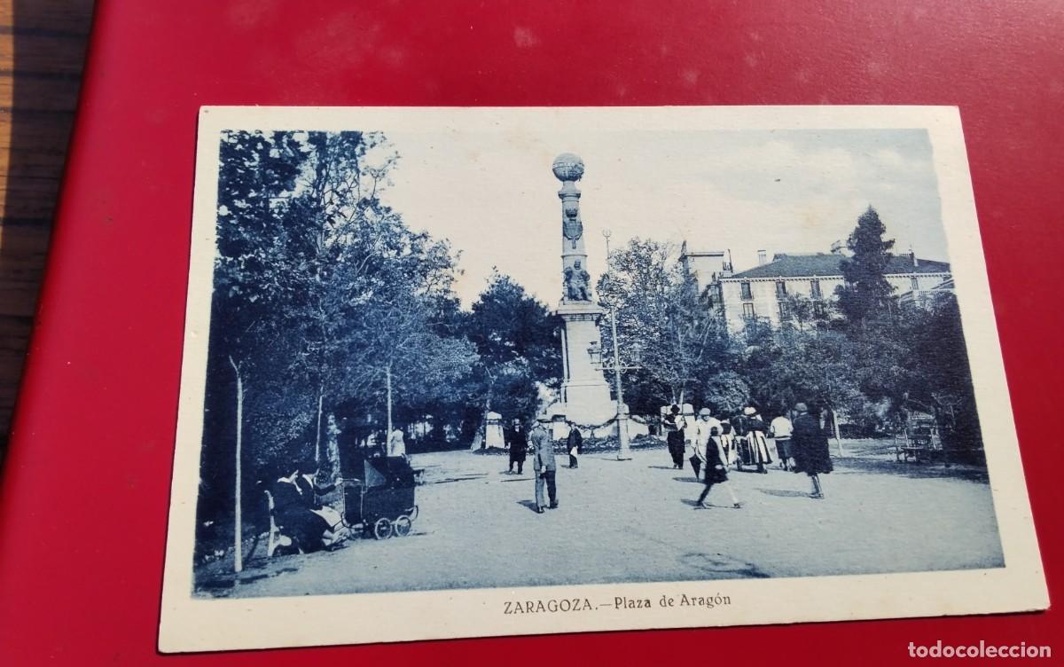 Postais: ZARAGOZA , POSTAL ANTIGUA BLANCO Y NEGRO