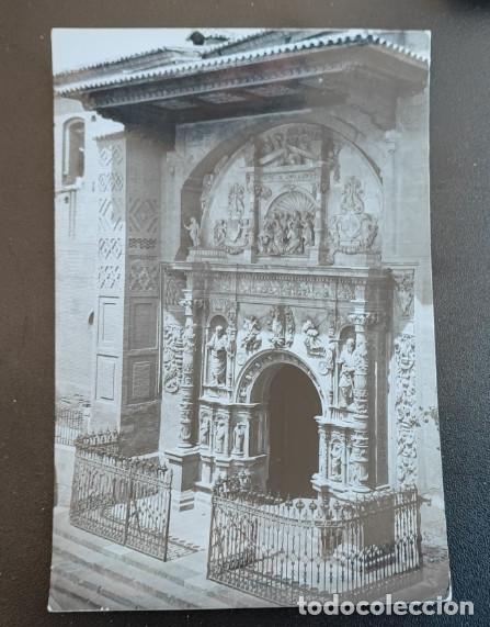 Postcards: CALATAYUD, COLEGIATA DE SANTA MARIA, POSTAL ANTIGUA, 15 X 10 CM APROX.
