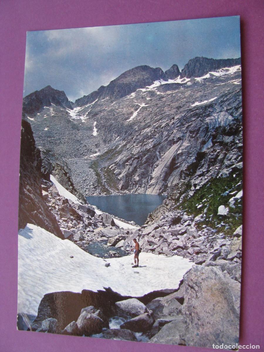 Postcards: POSTAL DE BENASQUE. LAGO LLOSAS. ED. SICILIA. ESCRITA