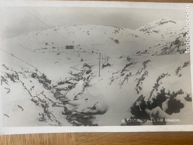 Postales: Candanchu. El Rio Aragon. Regtor .Postal sin circular