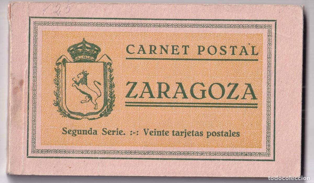 Postkarten: Curioso &Aacute;lbum - Carnet Postal Antiguo - Block - 20 Postales - Zaragoza - Segunda Serie completa