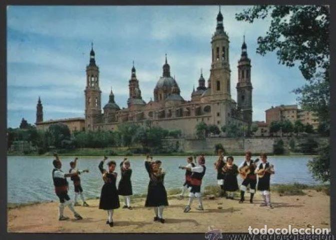 Postais: Zaragoza *Grupo regional...* Ed. C. Josan n&ordm; 75. Circulada.
