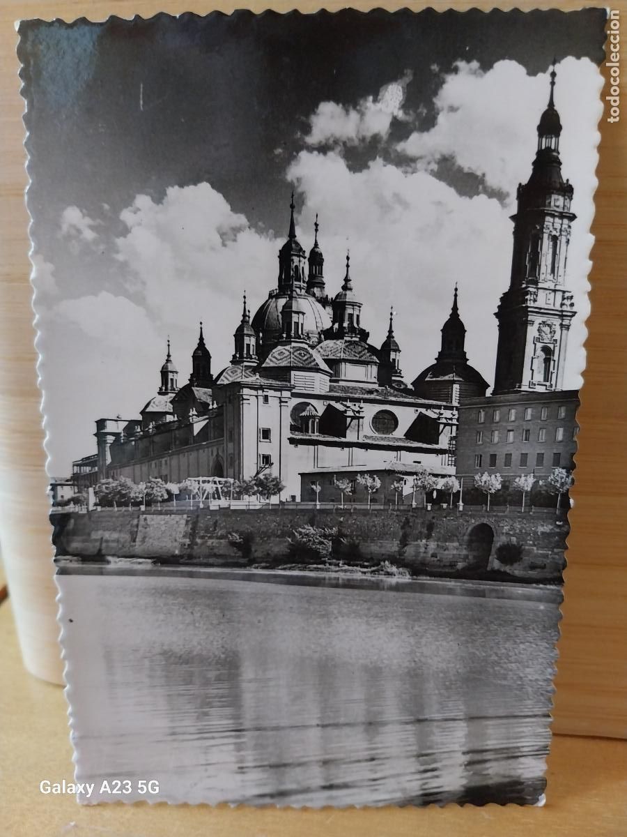 Postales: ZARAGOZA TEMPLO METROPOLITANO EL PILAR ED SICILIA 54 SC ORIGINAL BN