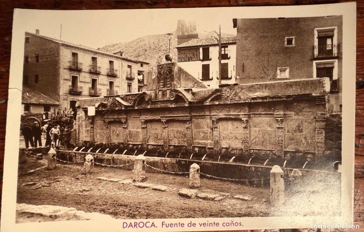 Postales: POSTAL DAROCA FUENTE DE VEINTE CA&Ntilde;OS