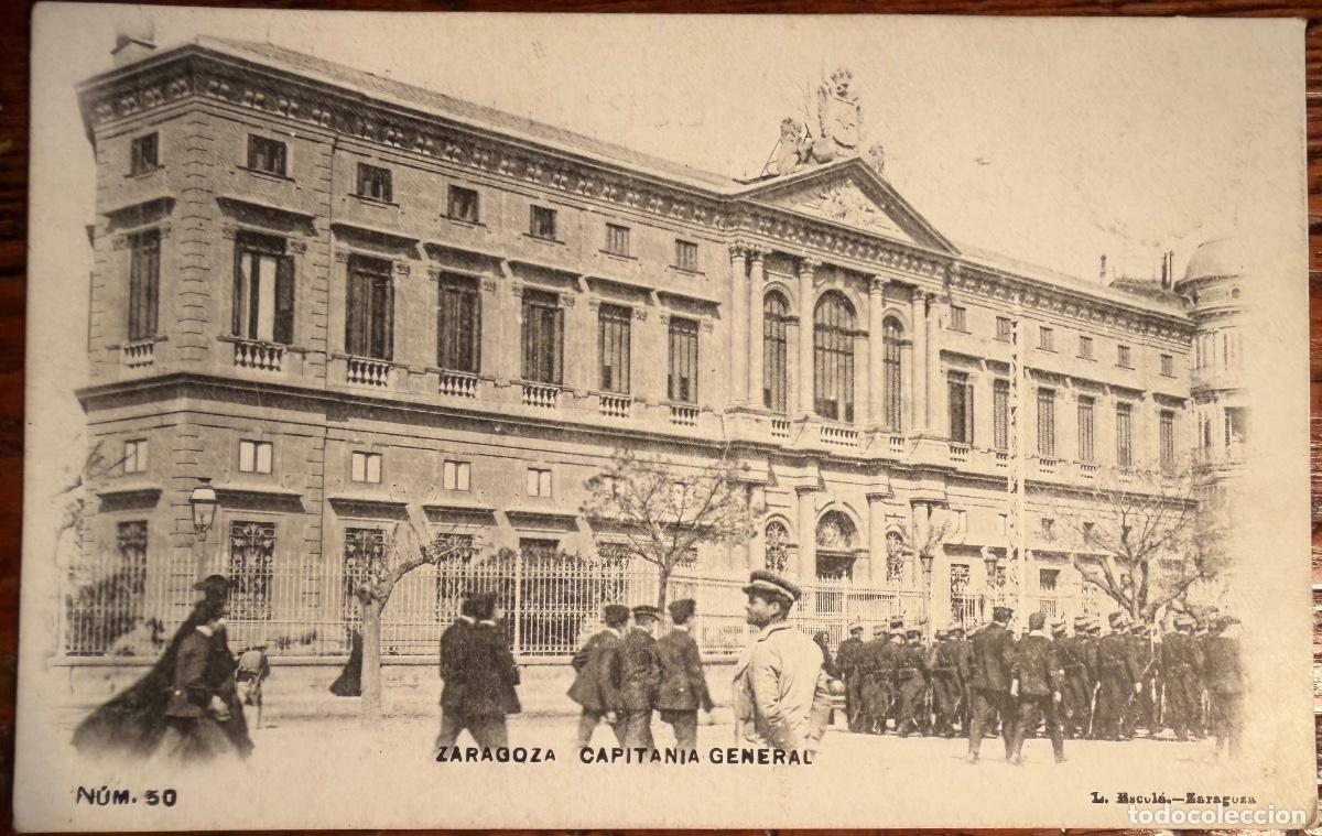 Postkarten: POSTAL ZARAGOZA N&ordm;50 CAPITANIA GENERAL